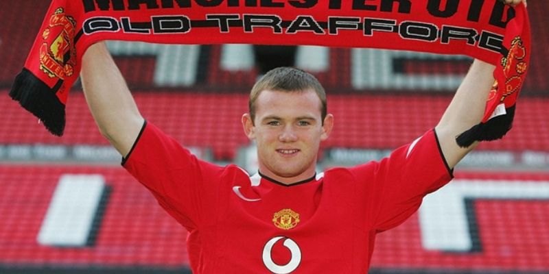 Các số áo mà Rooney đã khoác trong suốt sự nghiệp của mình