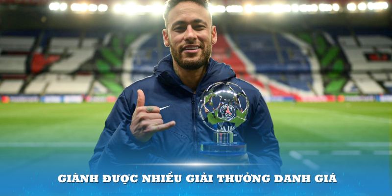 Anh đã giành được nhiều giải thưởng danh giá về cá nhân xuất sắc nhất - Neymar có bao nhiêu danh hiệu