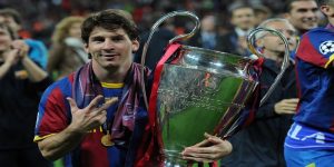 Champions League đầu tiên của Messi năm 2006