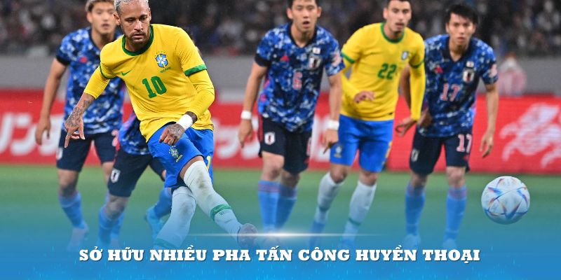 Neymar để lại nhiều pha tấn công huyền thoại trong lòng người hâm mộ - Neymar có bao nhiêu danh hiệu